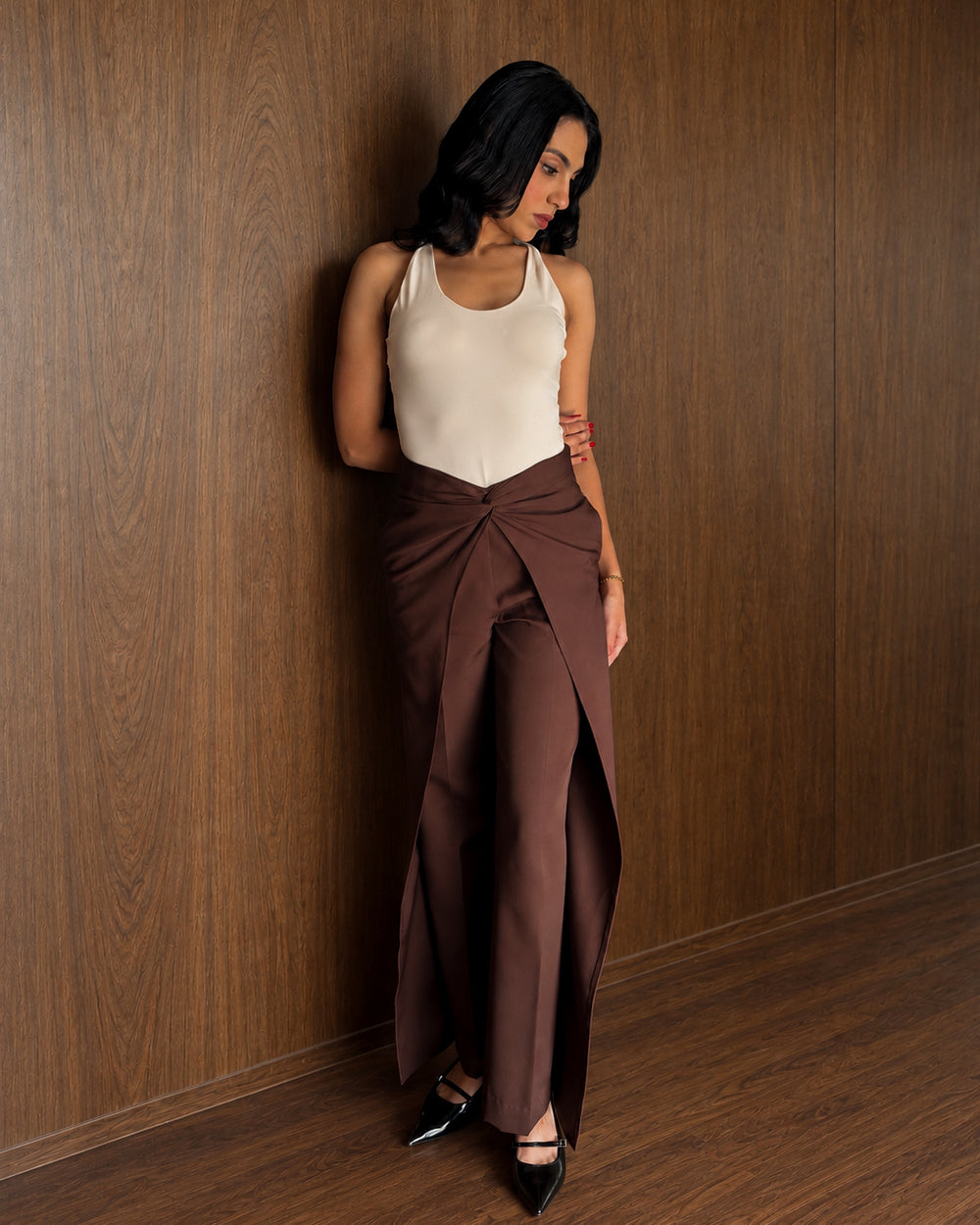 Knot Wrap Trouser