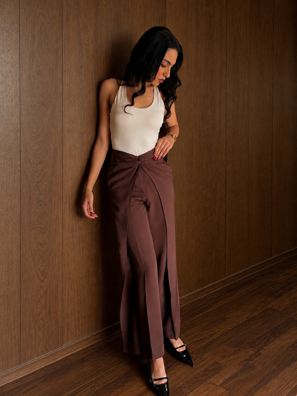 Knot Wrap Trouser