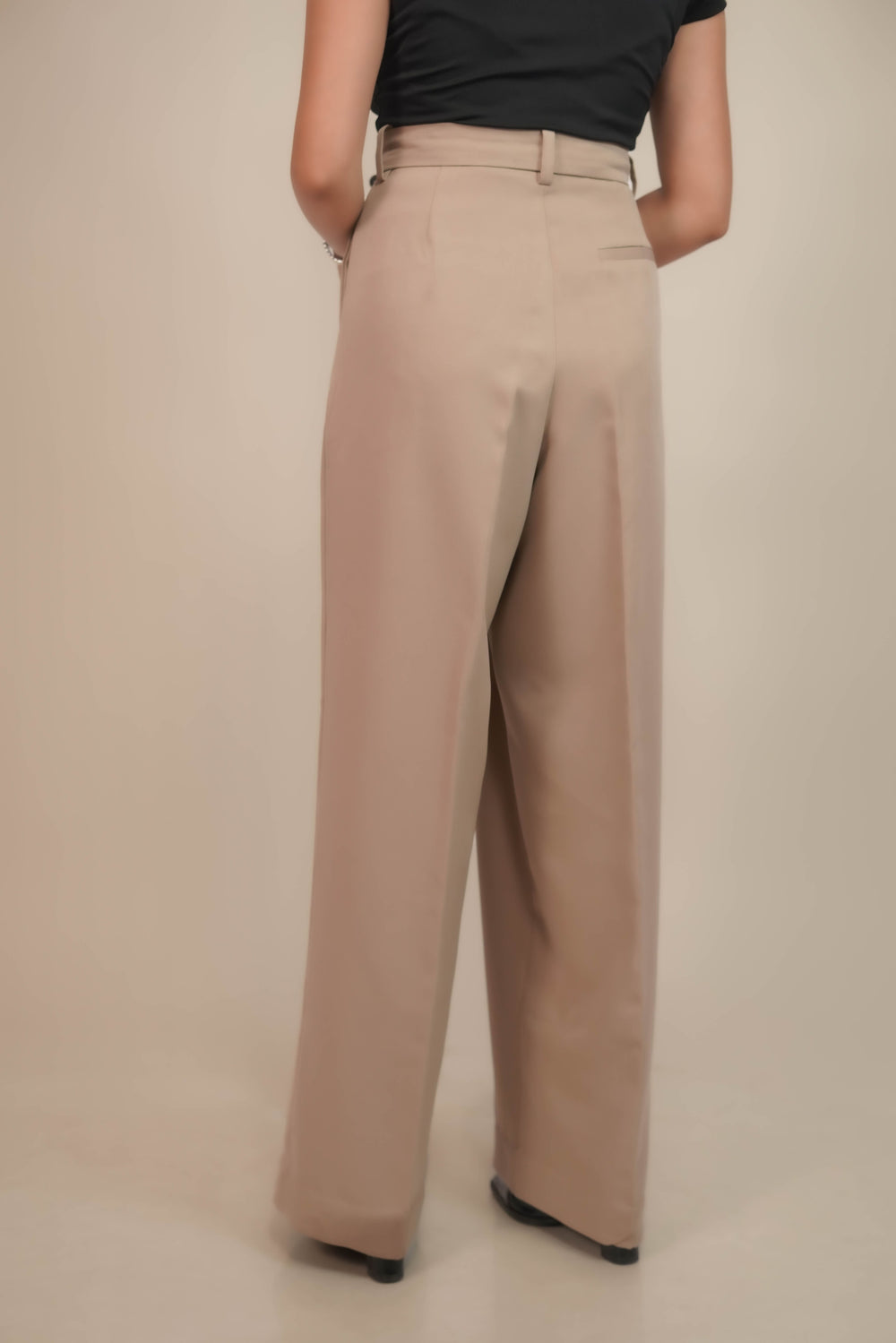 camel beige only trouser