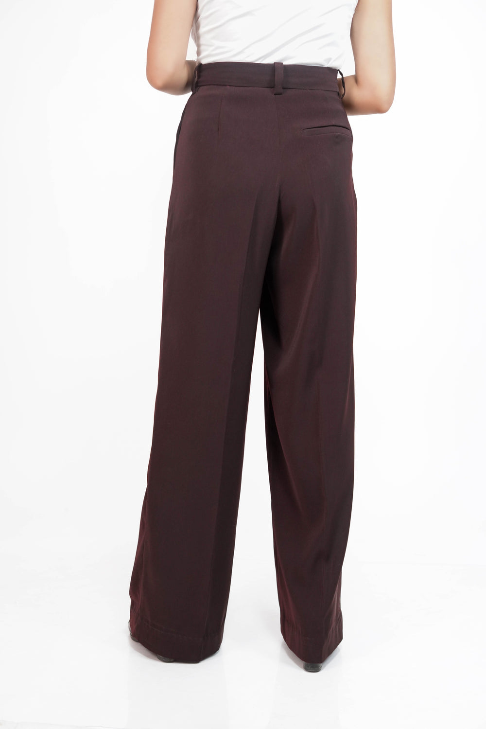 rich maroon only trouser