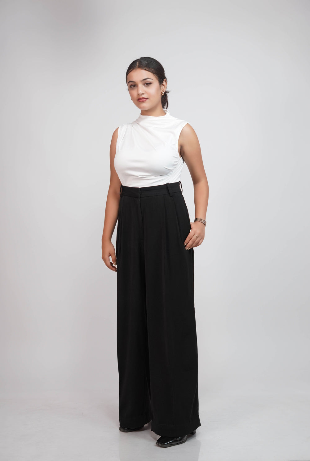 jet black only trouser