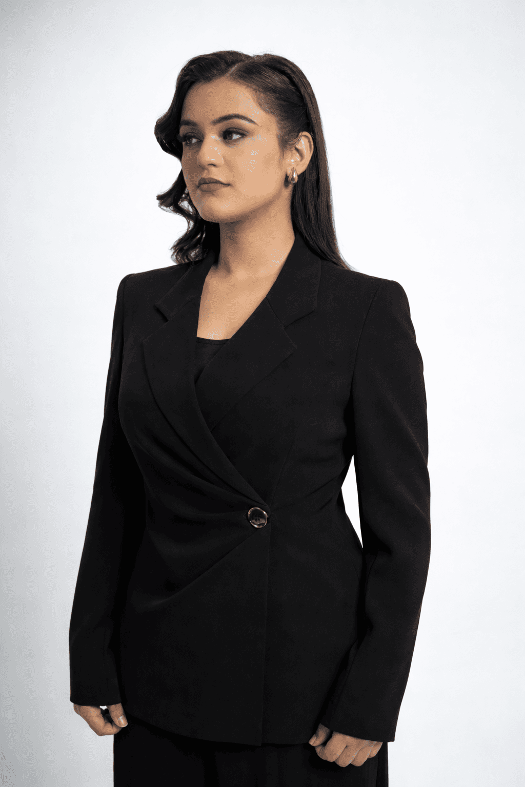 Signature Wrap Blazer Set