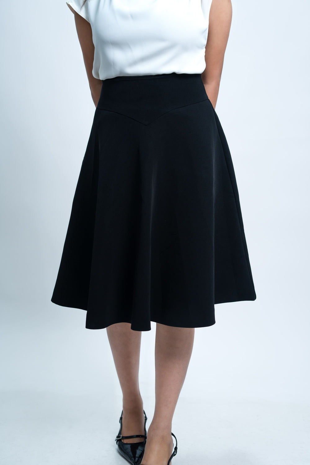 Contour Flared Skirt