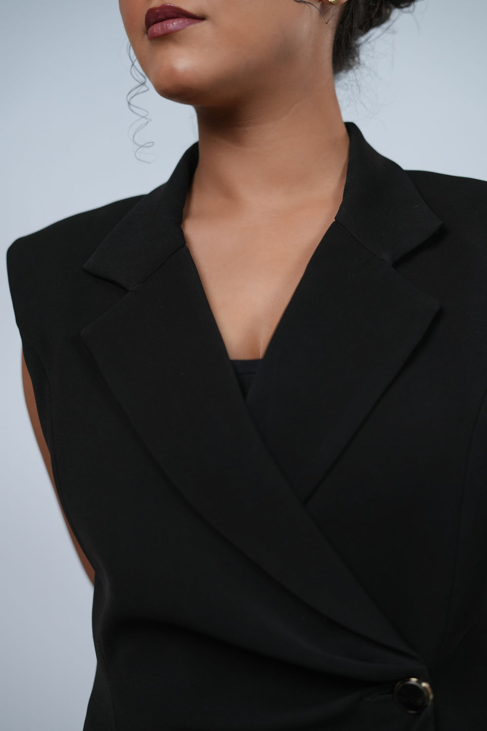 Signature Wrap Vest - Jet Black