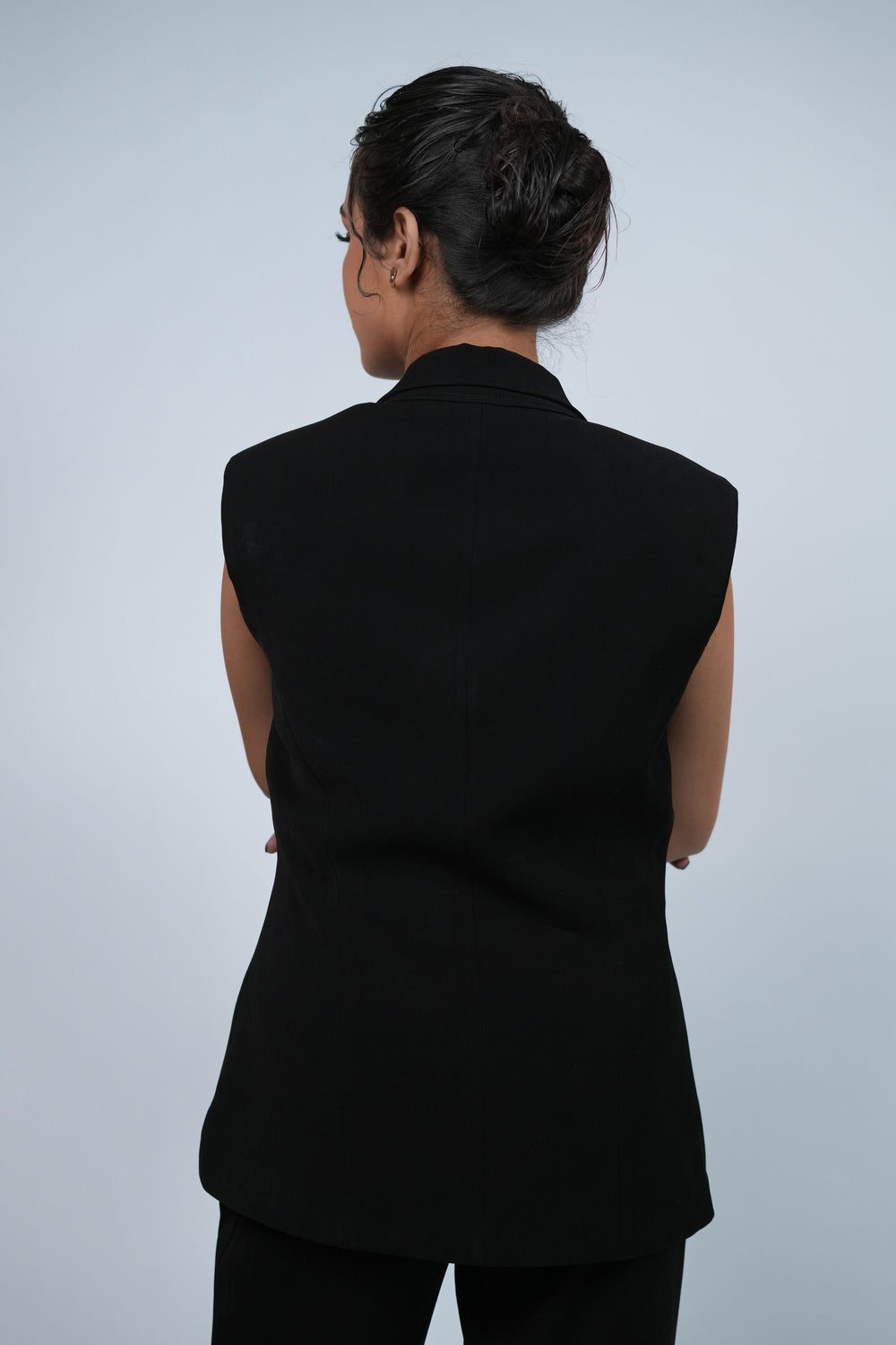 Signature Wrap Vest - Jet Black